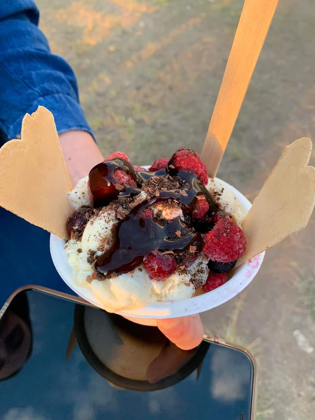 Food from ChiChi's Ice Cream